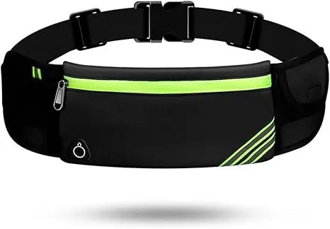 ZipGo Atlas™ Reflective Running Waist Pack – Adjustable High-Visibility Fitness Belt