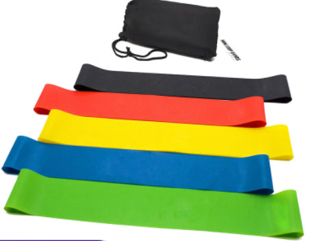 ZipGo Atlas™ Pro Resistance Bands - Set of 5 for Home Fitness & Strength